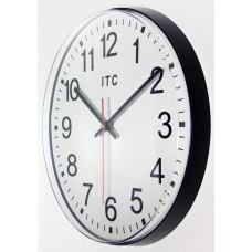 Infinity Instruments Basic 12-Inch Traditional Wall Clock   